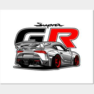 Toyota GR Supra MK5 Posters and Art